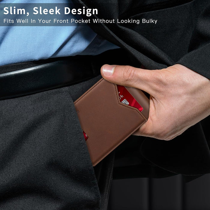 Sleek Bifold — Minimalist Leather Wallet